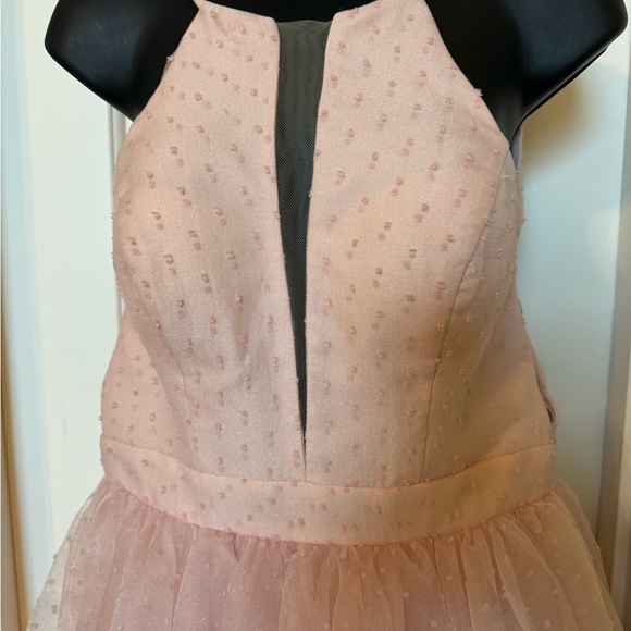 211-PMTT NWT Sherri Hill Pink Short Formal , Homecoming , Pageant Dress Size 0. - Picture 2 of 13
